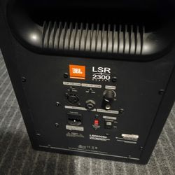 Jbl Lsr 2300 Series Studio Monitors PICK UP ONLY