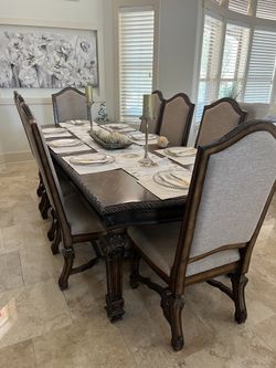 Large Solid Wood Dining table