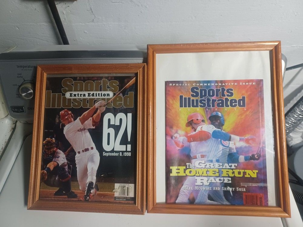 Sports Illustrated Mark McGwire & Sammy Sosa