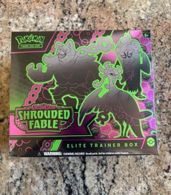 Pokemon TCG Shrouded Fable Elite Trainer Box ETB Sealed!