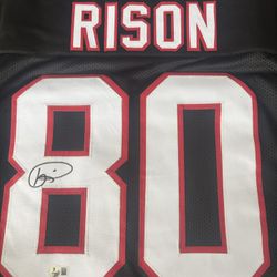 Atlanta Falcons: Andre Rison Signed Memorabilia 