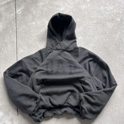 yeezy dove hoodie washed black