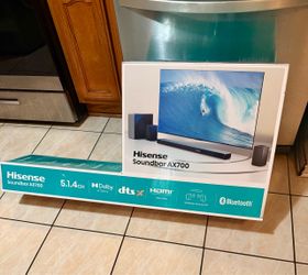Hisense (AX700) Premium Dolby Atmos Soundbar System ≠ 5.1.4 Ch. 3D Immersive Surround Sound Audio