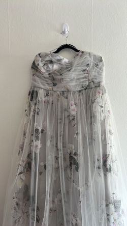 Plus Size Strapless Dress