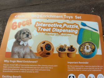 Interactive, Puzzle, Treat Dispensing 6 pcs.