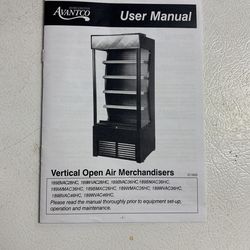 Open Merchandise Cooler