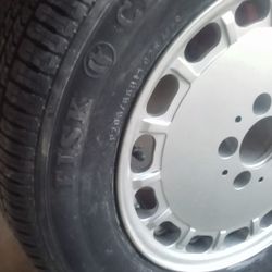 Mercedes  Rim 1989 420sel Original Classic  Tire Wheel 