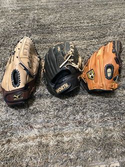 Softball gloves