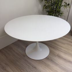 Modway Lippa Round Table 48” White 