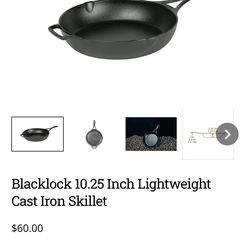 Blacklock 10.25 inch Lightweight Cast Iron Skillet