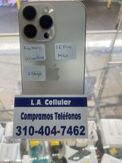 iPhone 16 Pro Max 256gb Gold Unlocked 