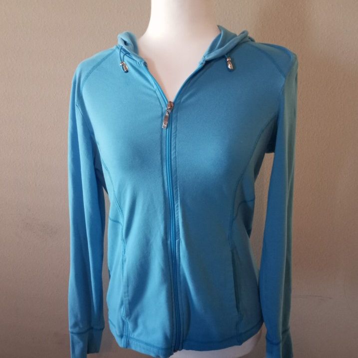 Danskin Active Zip Up Hoodie Jacket Women S(4-6)