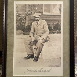 Framed Picture of James Braid