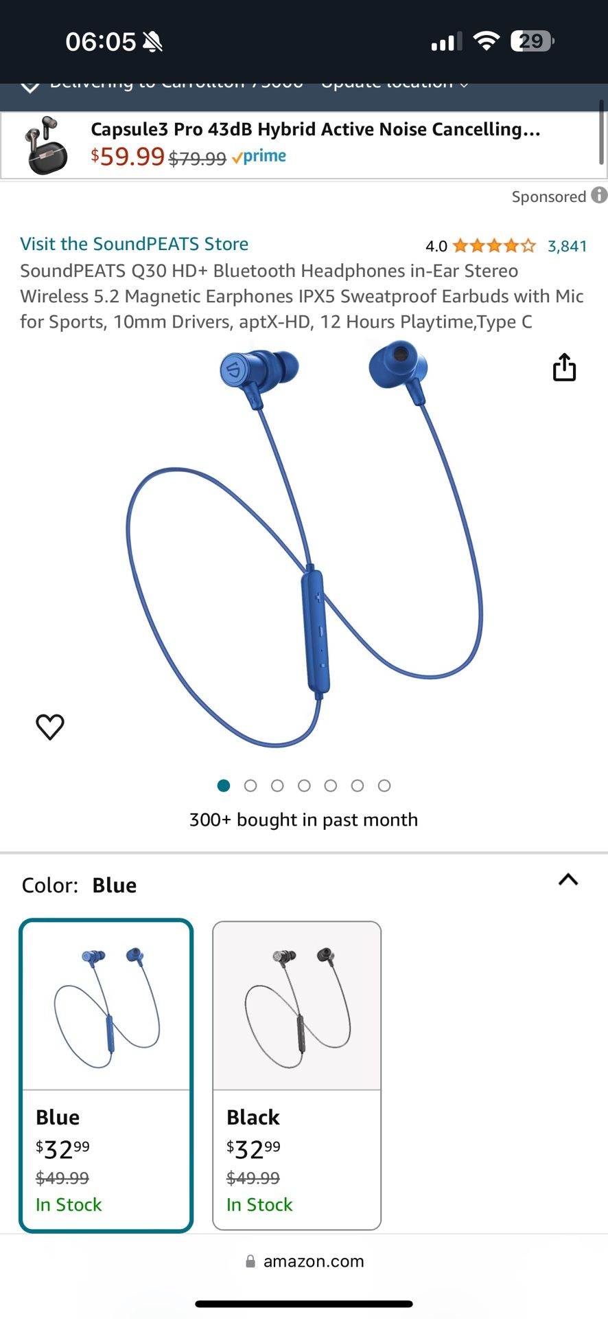Soundbeats Q30 Wireless Headphones 