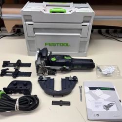 FESTOOL DOMINO DF 500 Q JOINER W/ STOW BOX FULLY FUNCTIONAL