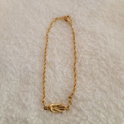 Bracelet - Avon Gold Tone Love Knot