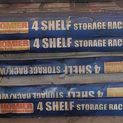 4 Shelf Work Bench/storage Racks