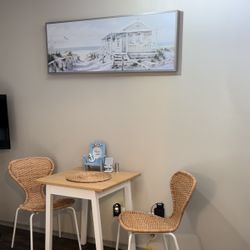 Space Saver Ikea Dining Table W/ Chairs