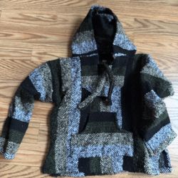 Toddler Poncho Size Small Made In Mexico 