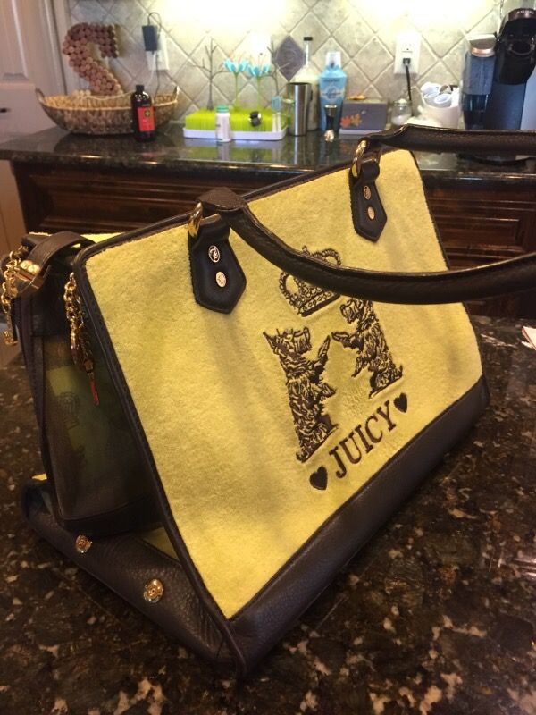 Juicy Couture pet carrier lime green