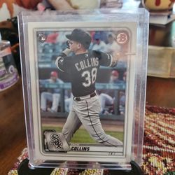 Chicago White Sox 2020 Bowman Zack Collins Rookie Lucas Giolito Tim Anderson Baseball Cards 