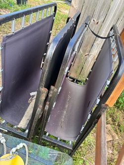 Metal rollaway cots/bed