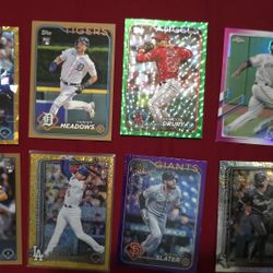 Baseball cards For Sale: 7 Numbered Cards 1 RC