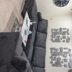 Gray Sectional Couch 