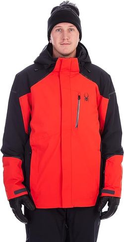 NWT Men's SPYDER Copper Standard Jacket - VOLCANO Black - Small, Medium