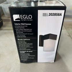 EGLO Bronze Ciara Spring Single Bathroom Light