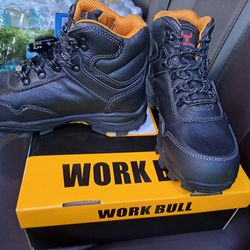 Brand New Work Bull Waterproof Boots 