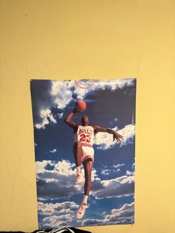 Michael Jordan Lakers poster
