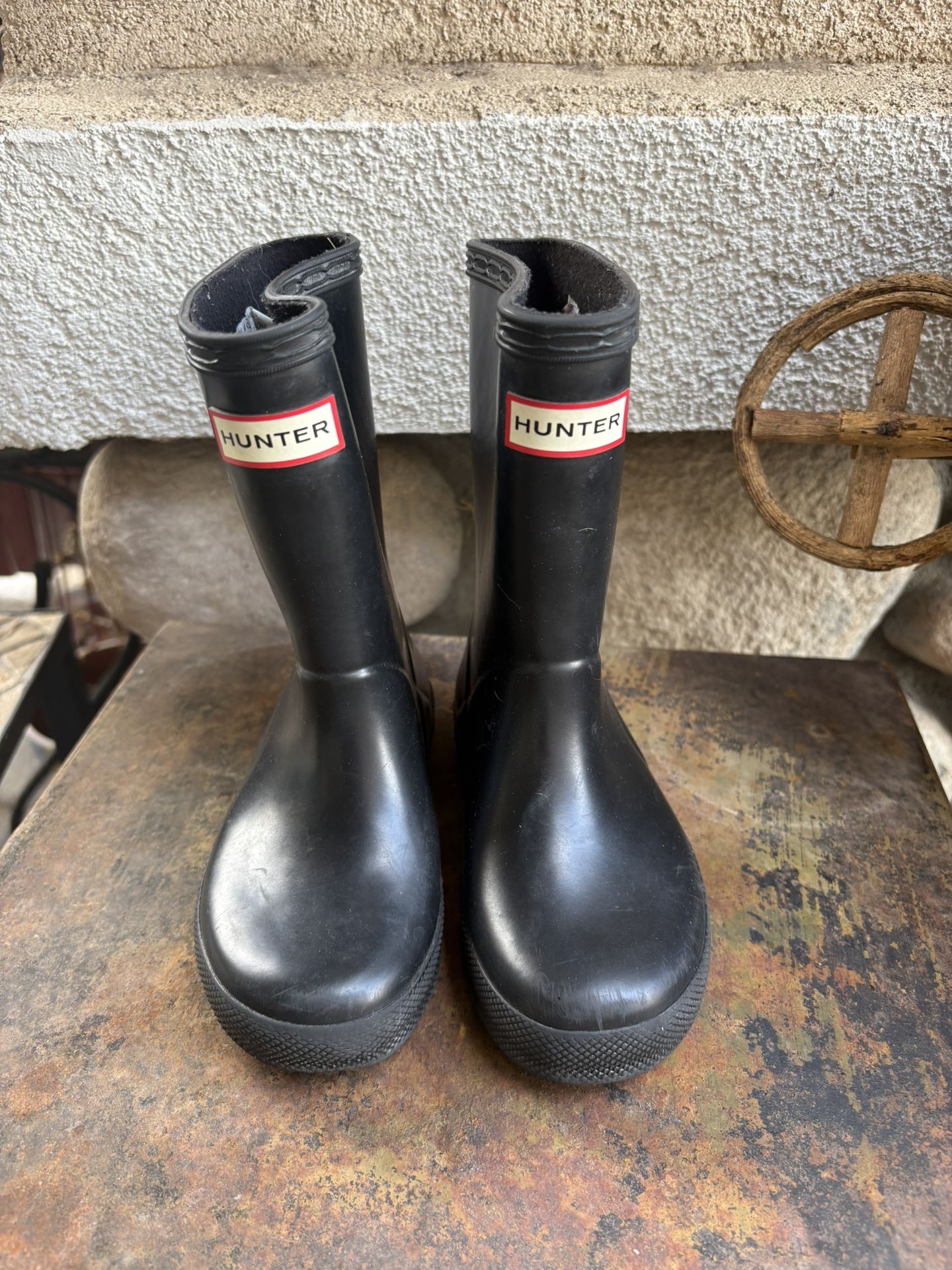 Hunter Boots Size 8 Todlers