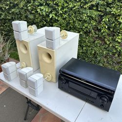 Av Surround Sound Receiver With Surround Sound, Bose Speakers