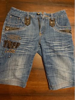 Y2K, grunge Jean jorts or shorts 27 (pick up only)