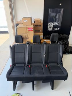 OEM Mercedes Sprinter 3-Passenger Bench Seat – Excellent Condition