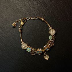 Medieval Love's Bloom Secret Language of the Flower Field Bracelet