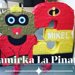  Baby Incredible Theme Piñata 