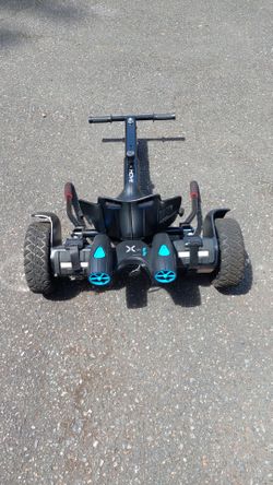 Hoverboard Go-Kart Attachment with Off-Road Wheels
