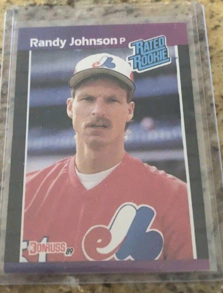 Really Nice Lot Of RARE Randy Johnson Rookie Cards MINT CONDITION