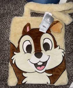 Chip n dale plush tote