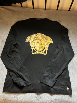 Authentic Versace Long Sleeve Tshirt 3xl Fits Like L