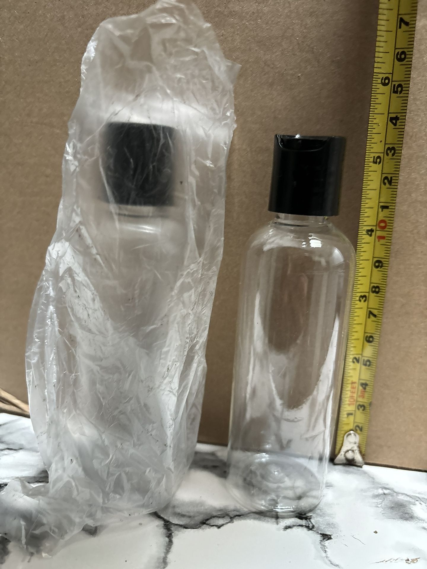 Plastic Bottles With Caps 100 