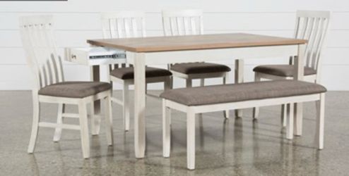 Dining room set with buffet cabinet