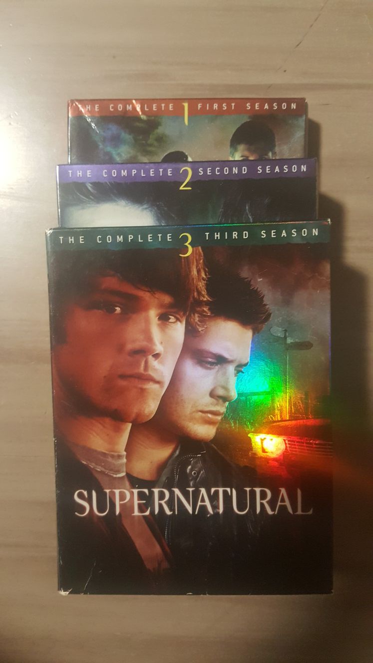 Supernatural Complete DVD Seasons 1-3