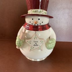 Snowman Cookie Jar
