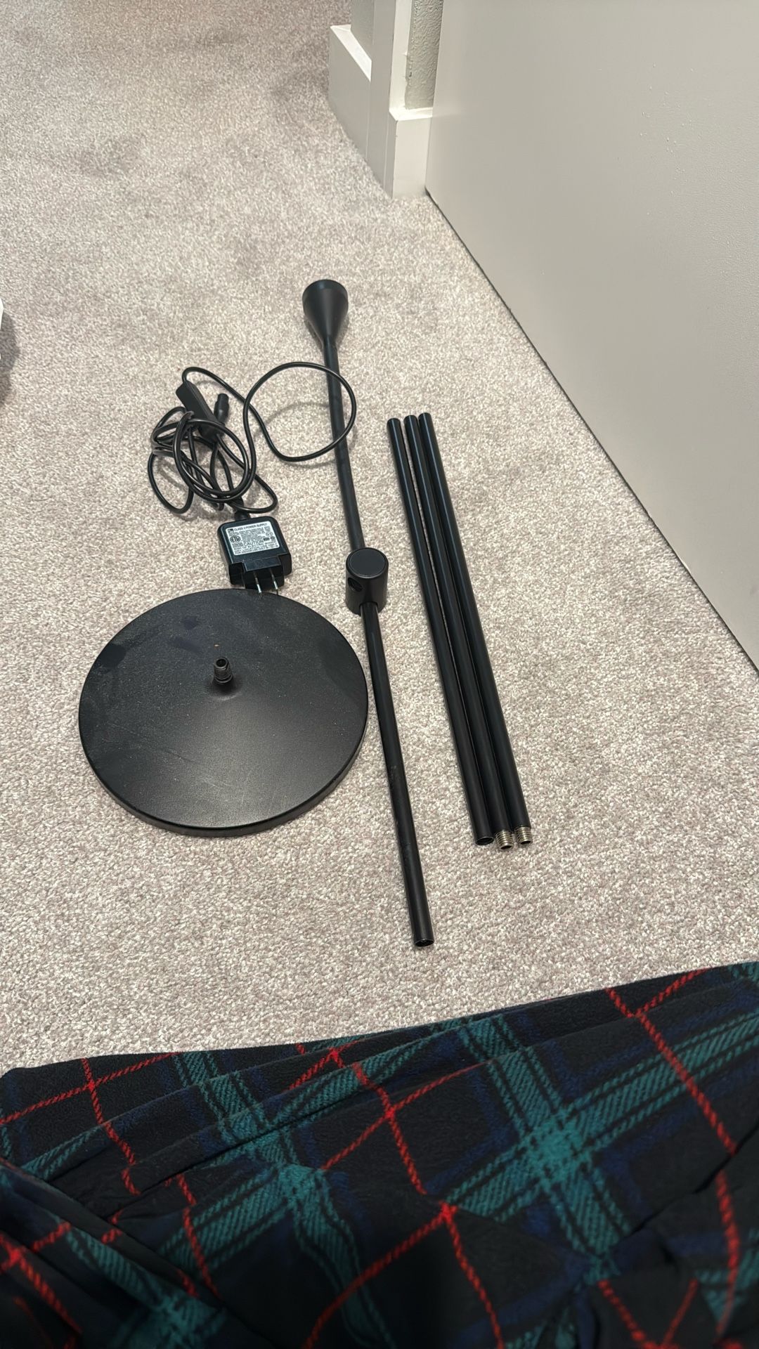 Bed Side Reading Lamp Pedestal Ultra Lightweight 