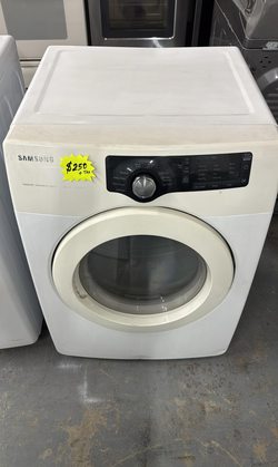 Samsung Front Load Dryer – Sensor Dry, White, Works Great