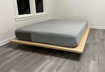 Custom Built Platform Bed Frame - Cal King / King / Queen / Full