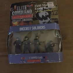 Vintage Toy Die-Cast Soldiers  From K’B Toys